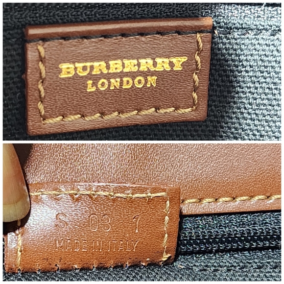 Burberry London Nova Check Printed Shoulder Bag Beige/Brown - Picture 5 of 13